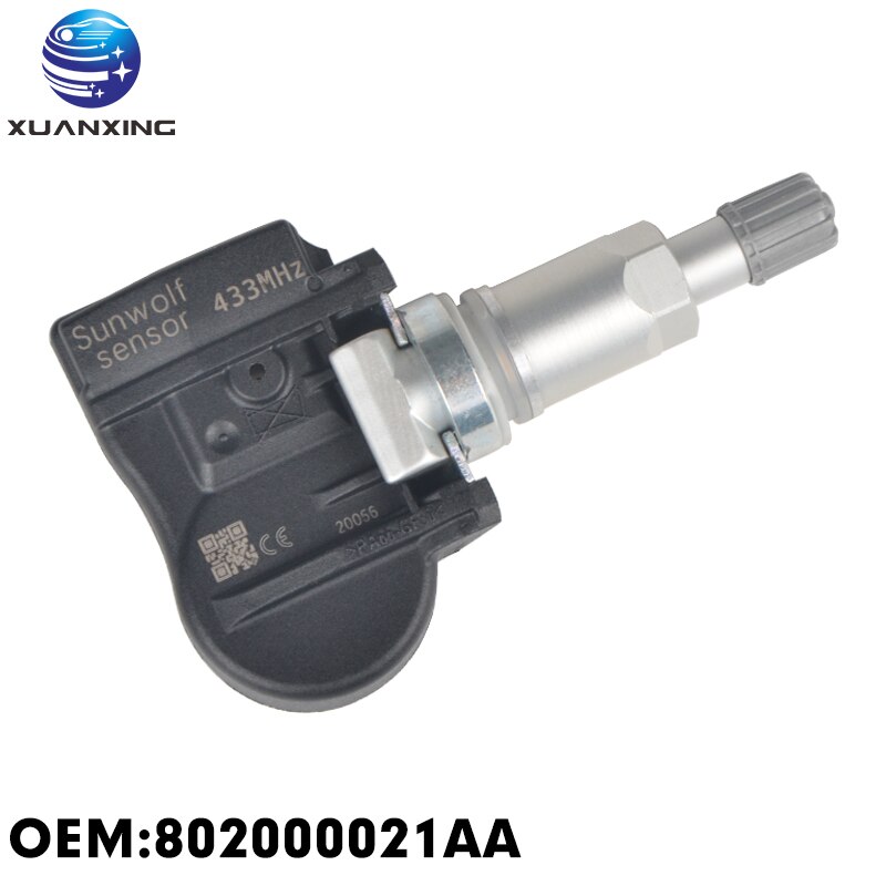802000126AA Ÿ̾ з  ͸ ý 433-2020/10 Chery Tiggo 8 PLUS  2021/10 MHz TPMS